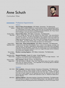 CV Anne Schuth