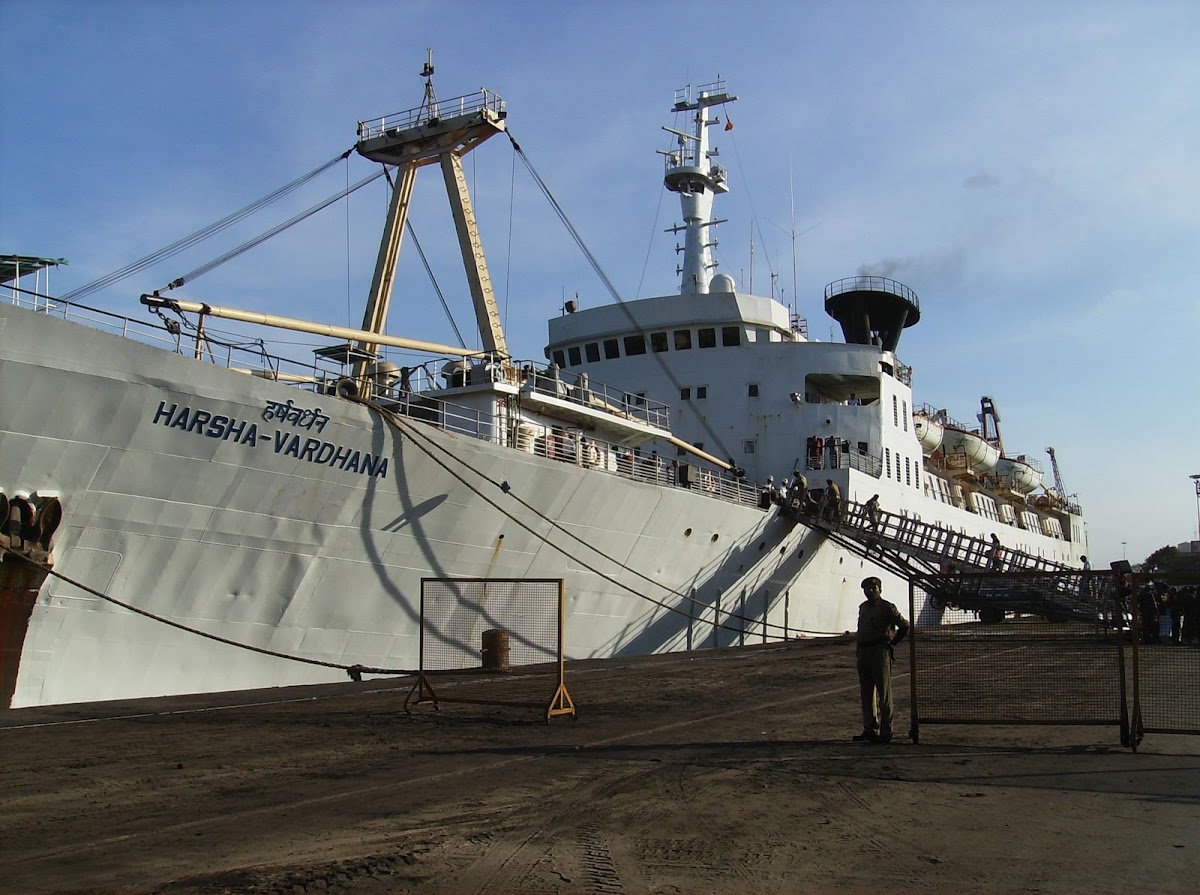 De M.V. Harsha Vardhana, de boot naar de Andamanen